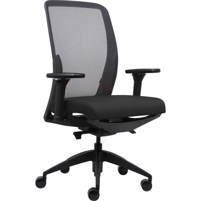 Lorell Executive Mesh Back/Fabric Seat Task Chair - LLR83104