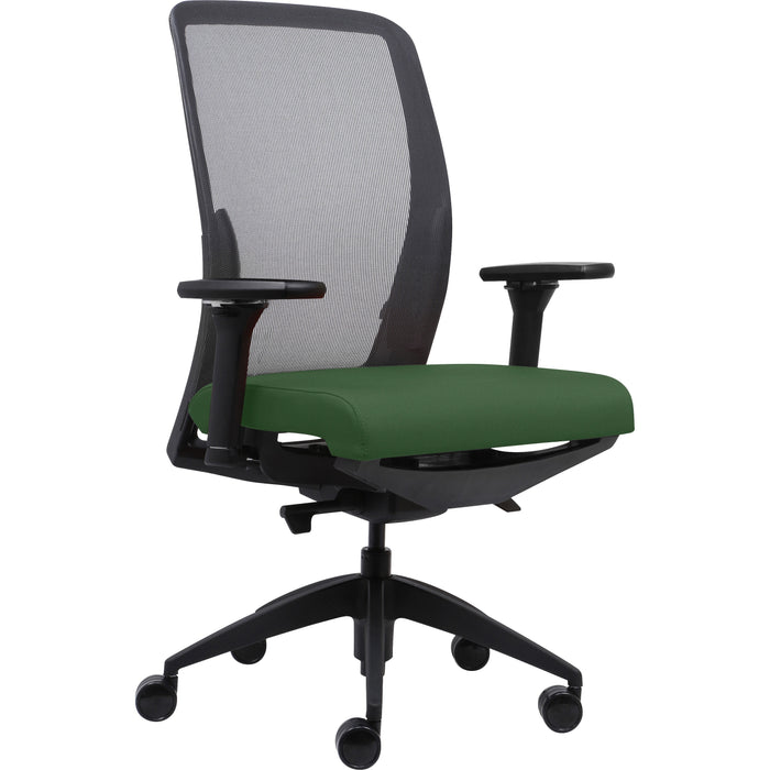 Lorell Executive Mesh Back/Fabric Seat Task Chair - LLR83104A201