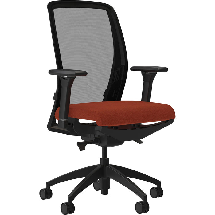 Lorell Executive Mesh Back/Fabric Seat Task Chair - LLR83104A203