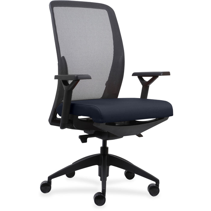 Lorell Executive Mesh Back/Fabric Seat Task Chair - LLR83104A204