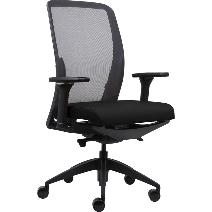 Lorell Executive Mesh Back/Fabric Seat Task Chair - LLR83104A205