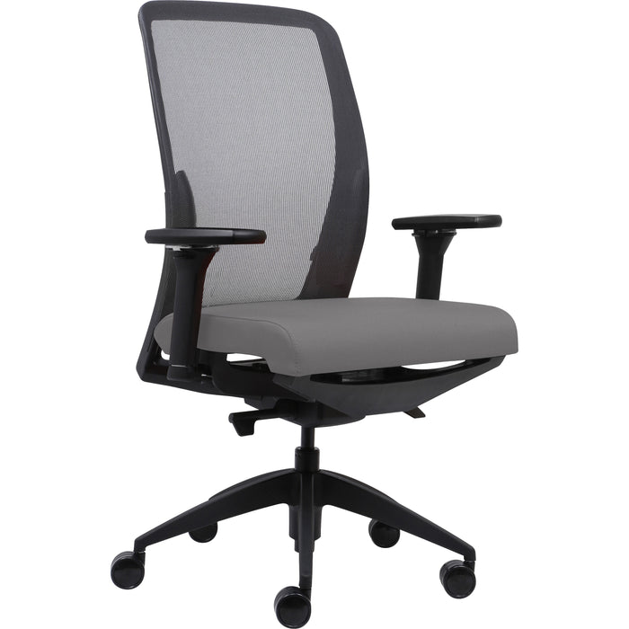 Lorell Executive Mesh Back/Fabric Seat Task Chair - LLR83104A206