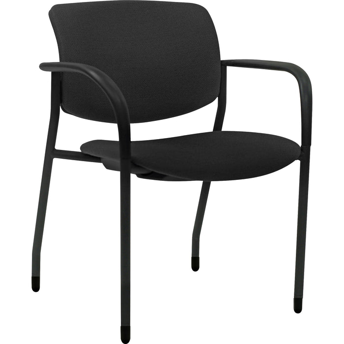 Lorell Stack Chairs with Vinyl Seat & Back - LLR83114A205