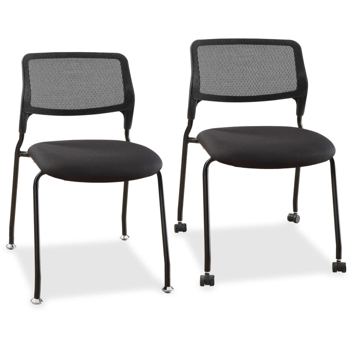 Lorell Armless Stackable Guest Chairs - LLR84549