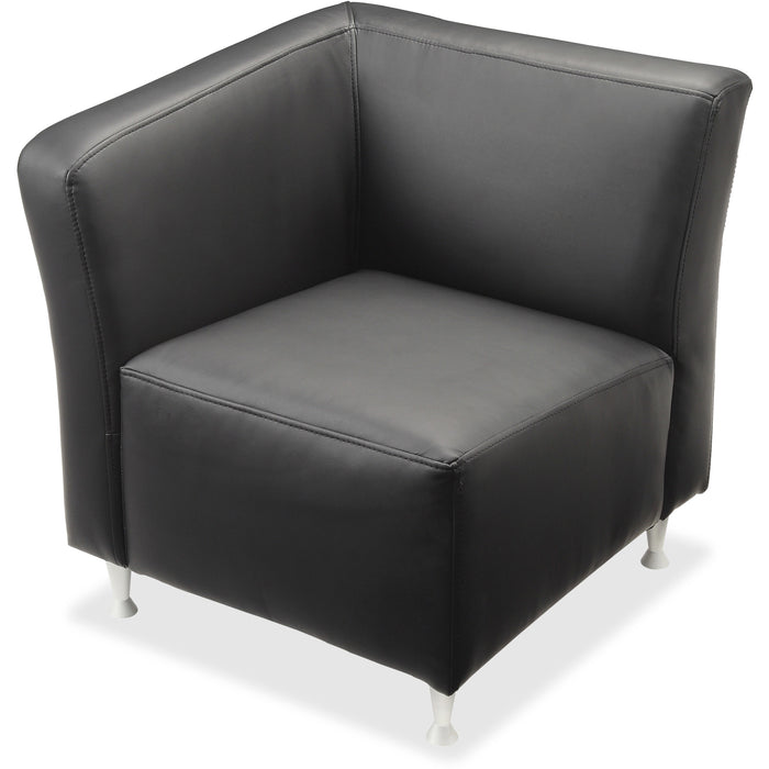 Lorell Fuze Modular Series Right Lounge Chair - LLR86918