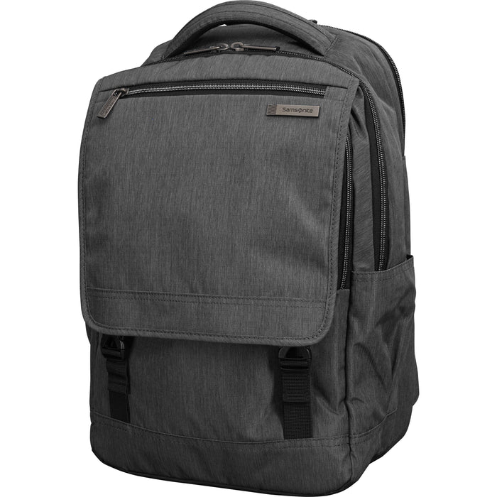 Samsonite Modern Utility Carrying Case (Backpack) for 15.6" Apple iPad Notebook - Charcoal, Charcoal Heather - SML895755794