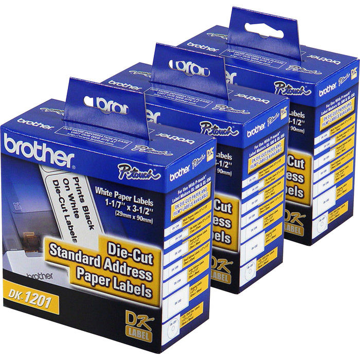 Brother Standard Address Paper Labels - BRTDK1201BX