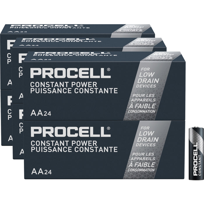 Duracell Procell Alkaline AA Battery Boxes of 24 - DURPC1500BKDCT