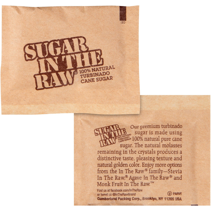 Sugar In The Raw Natural Turbinado Cane Sugar Packets - SMU50319CT