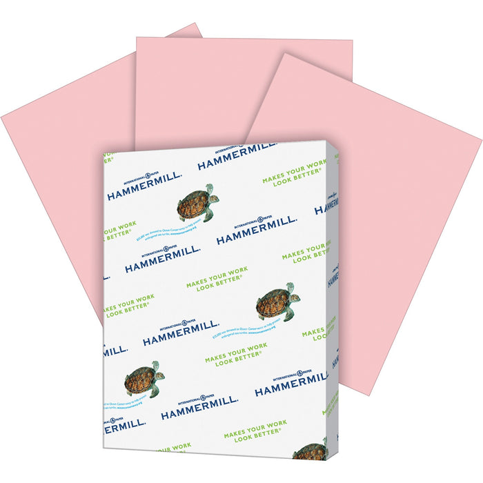 Hammermill Colors Recycled Copy Paper - Pink - HAM103382CT