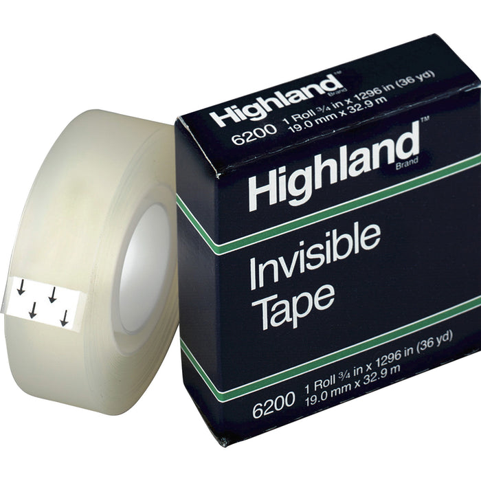 Highland Matte-finish Invisible Tape - MMM6200341296PK