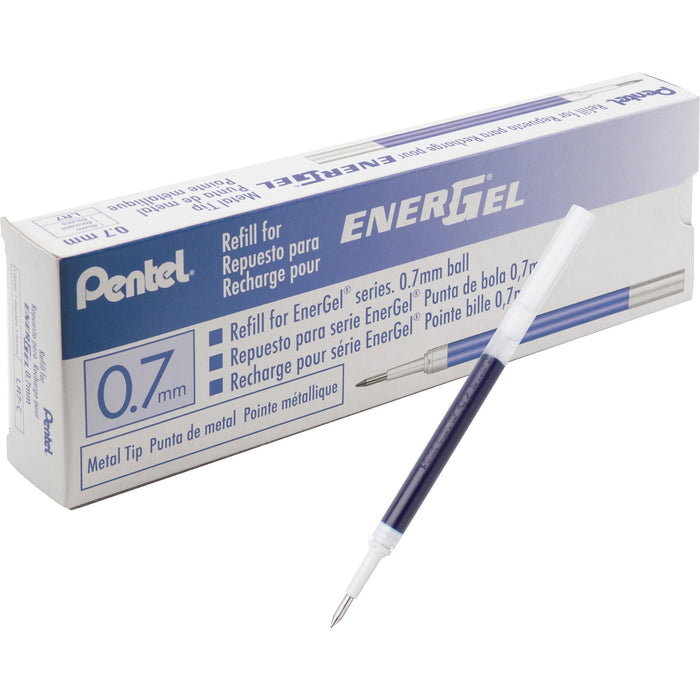 Pentel EnerGel .7mm Liquid Gel Pen Refill - PENLR7CBX