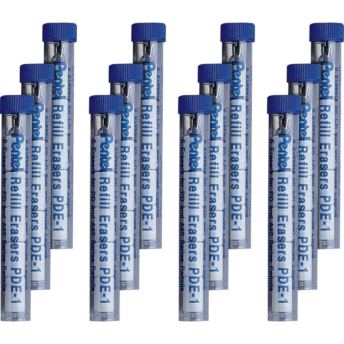 Pentel Mechanical Pencil Eraser Refills - PENPDE1BX