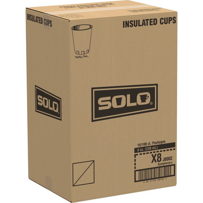 Solo Symphony Trophy Poly Hot Cups - SCCX8J8002CT