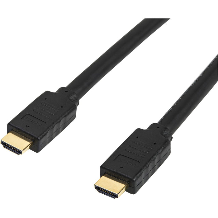 StarTech.com 50ft (15m) HDMI 2.0 Cable - 4K 60Hz UHD Active High Speed HDMI Cable - CL2 Rated for In Wall Install - Durable - HDR, 18Gbps - STCHD2MM15MA