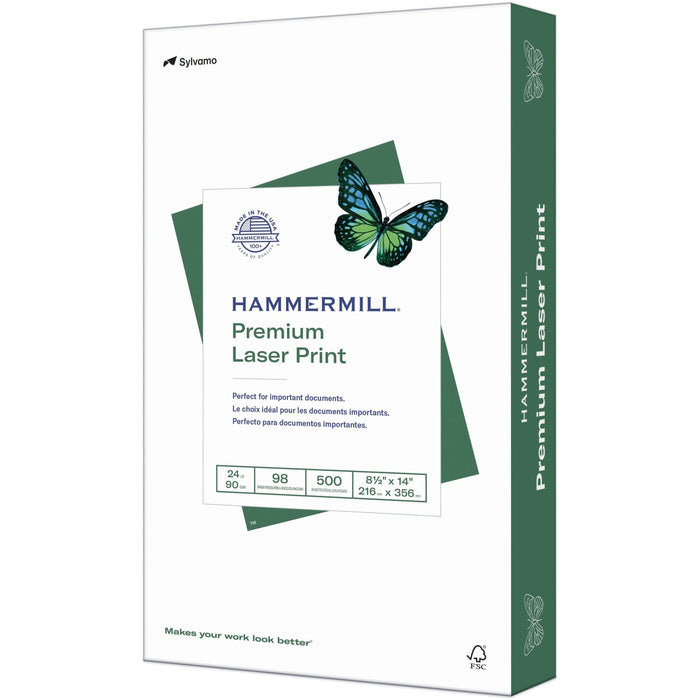 Hammermill Premium Laser Print Paper - White - HAM104612
