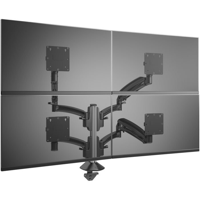 Chief Kontour K1C420B Mounting Arm for Monitor, TV, All-in-One Computer - Black - TAA Compliant - CIFK1C420B