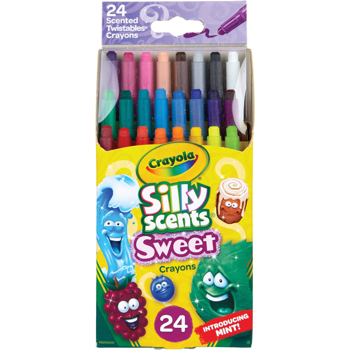 Crayola Silly Scents Mini Twistables Crayons - CYO529624 - GorillaStationers