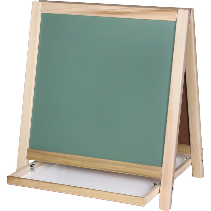 Flipside Chalkboard/Magnetic Board Table Easel - FLP17306