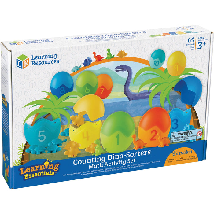 Learning Resources Counting Dino-Sorters Math Activity Set - LRNLER1768