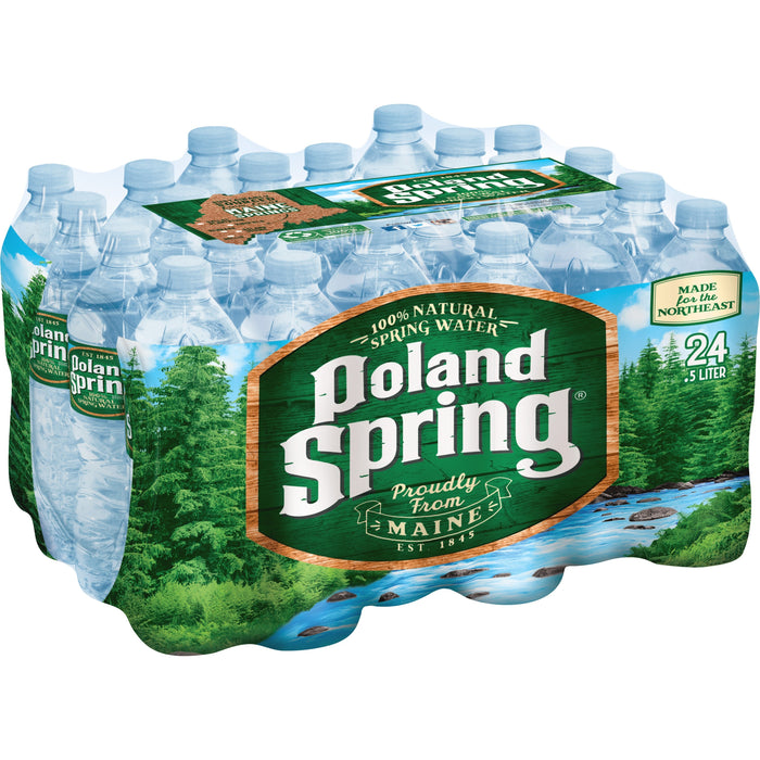Poland Spring Bottled Spring Water - NLE075720004096