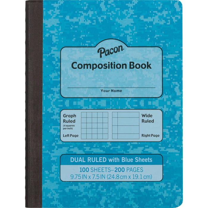 Pacon Dual Ruled Composition Book - PACMMK37160