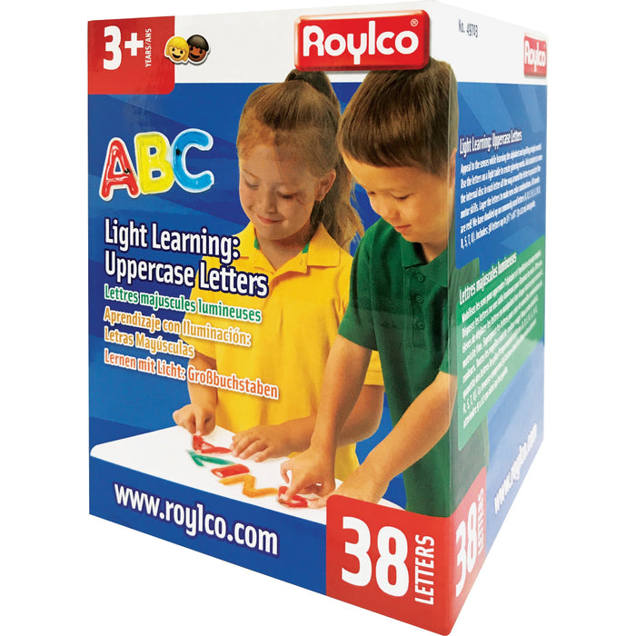Roylco Light Learning: Uppercase Letters - RYLR49703