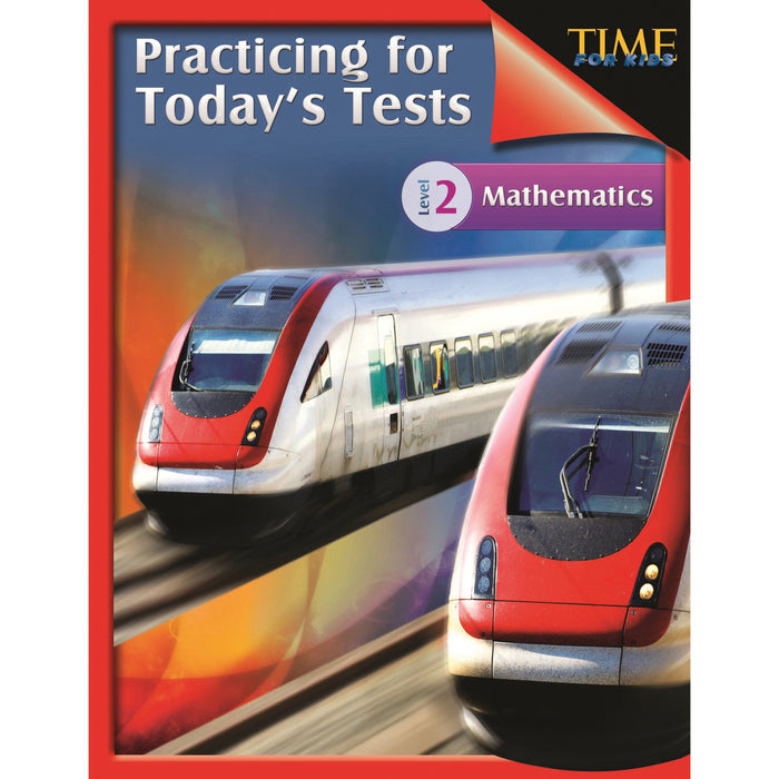 Shell Education Math Practice Tests - Level 2 Printed Book - SHL51556