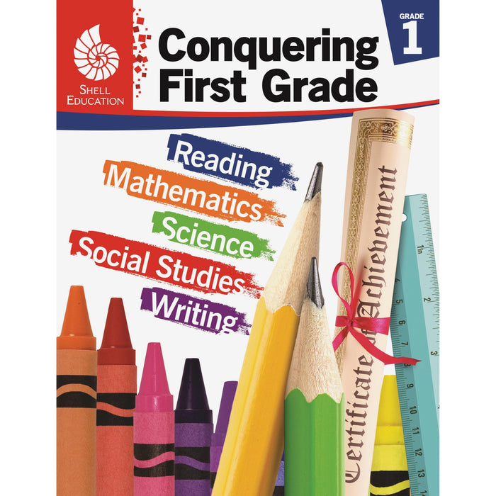 Shell Education Conquering First Grade Printed Book - SHL51620