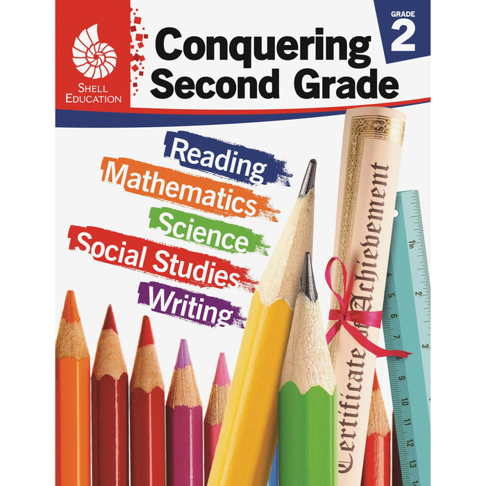 Shell Education Conquering Second Grade Printed Book - SHL51621