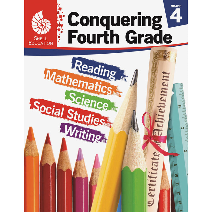 Shell Education Conquering Fourth Grade Printed Book - SHL51623