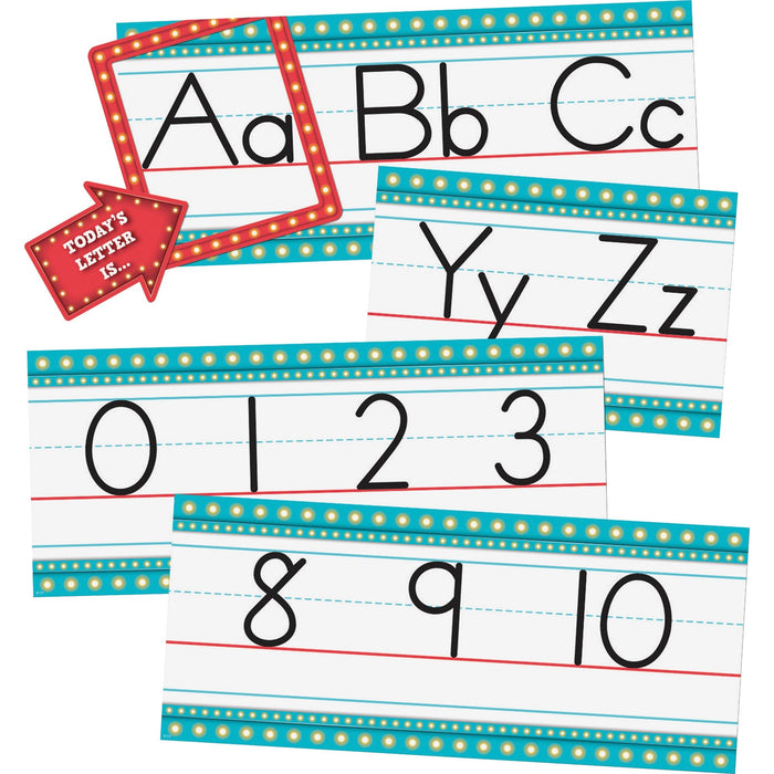 Teacher Created Resources Marquee Alphabet Bulletin Board Set - TCR3548