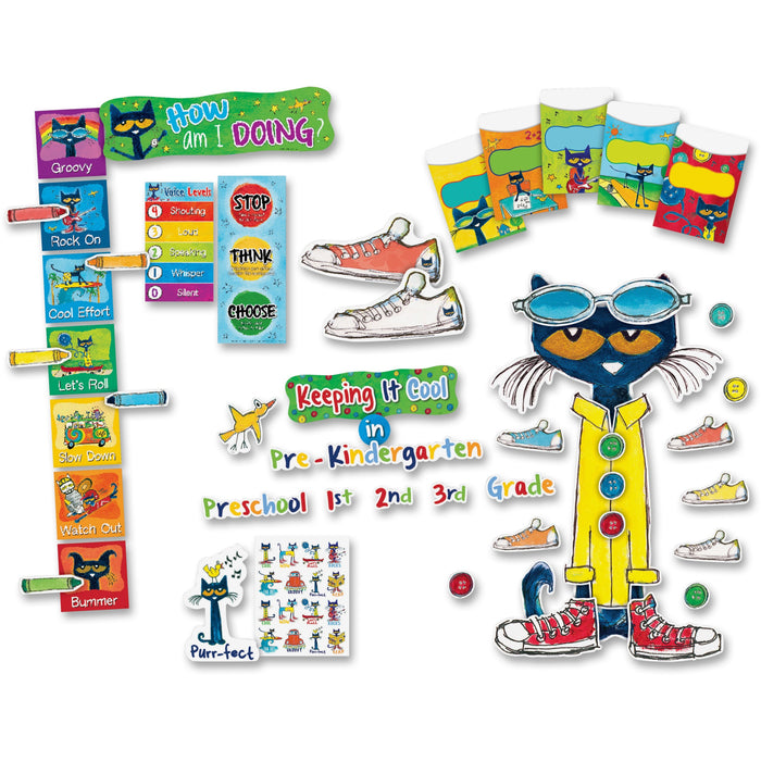 Teacher Created Resources Pete The Cat Bulletin Board Set - TCR9475