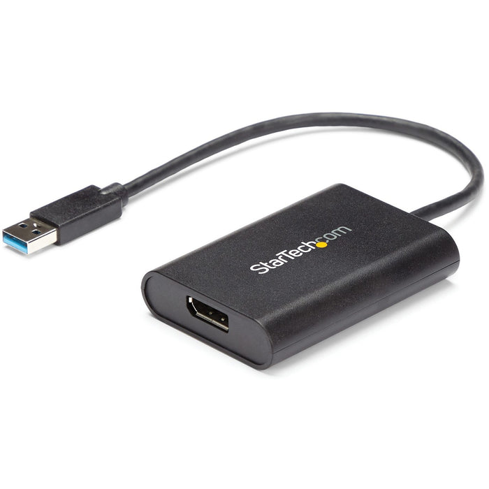 StarTech.com USB to DisplayPort Adapter - USB to DP 4K Video Adapter - USB 3.0 - 4K 30Hz - STCUSB32DPES2