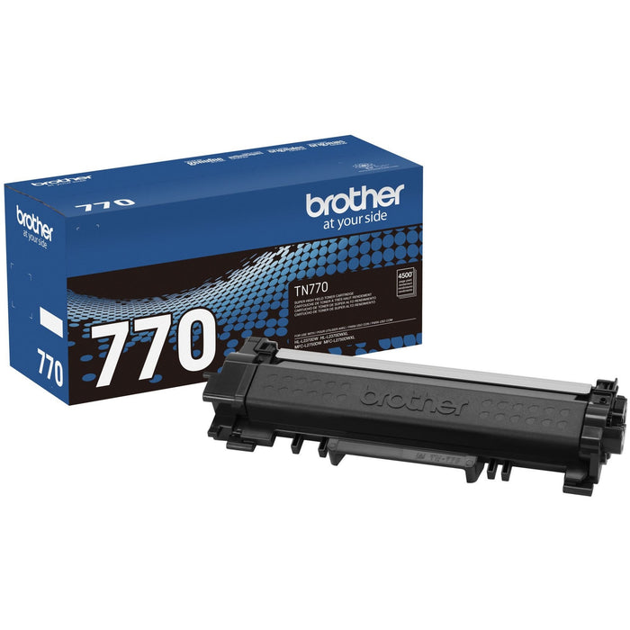 Brother TN-770 Original Laser Toner Cartridge - Black - 1 Each - BRTTN770