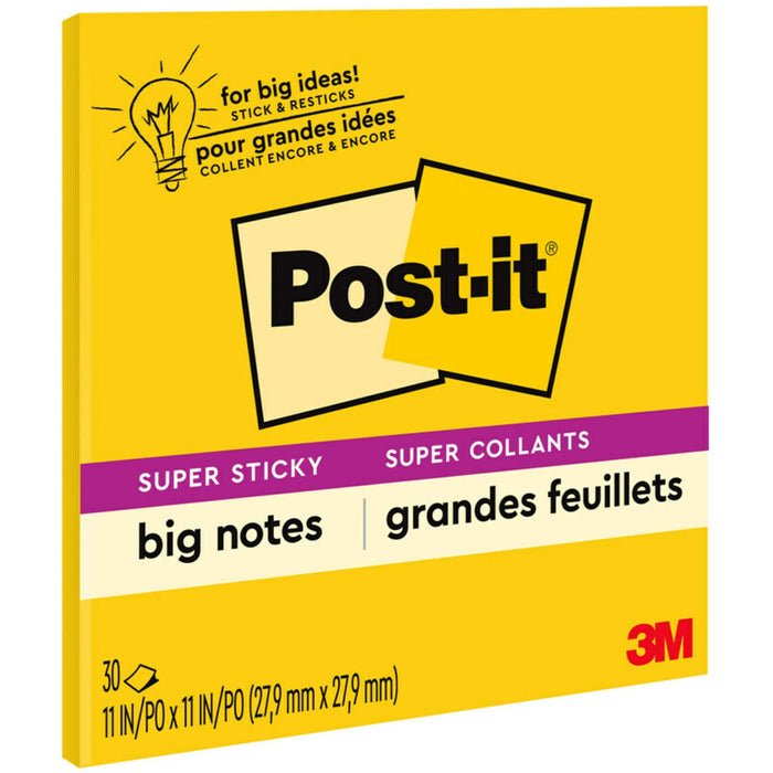 Post-it&reg; Super Sticky Big Notes - MMMBN11