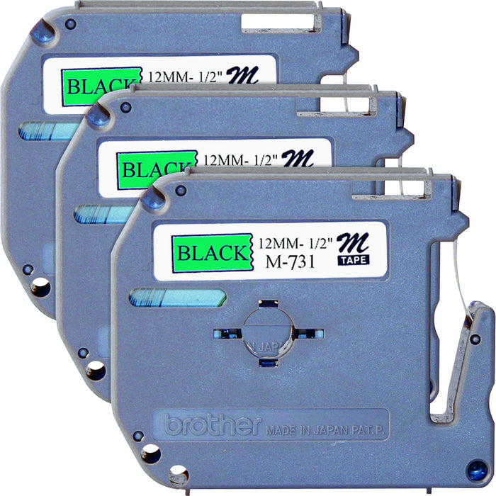 Brother P-touch Nonlaminated M Series Tape Cartridge - BRTM731BD