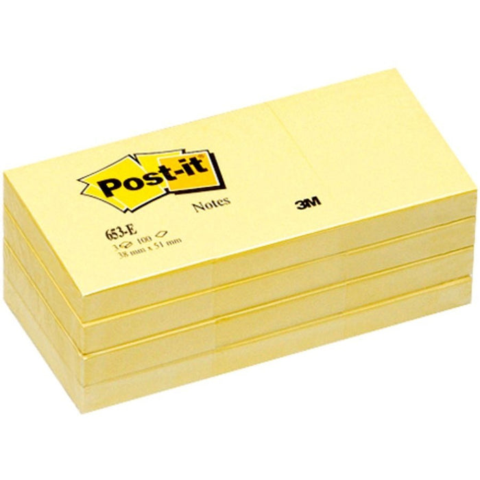 Post-it&reg; Notes Original Notepads - MMM653YWBD
