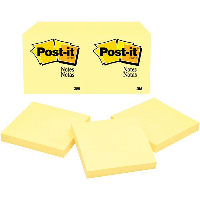 Post-it&reg; Notes Original Notepads - MMM654YWBD