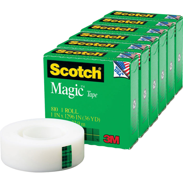 Scotch Invisible Magic Tape - MMM81011296PK
