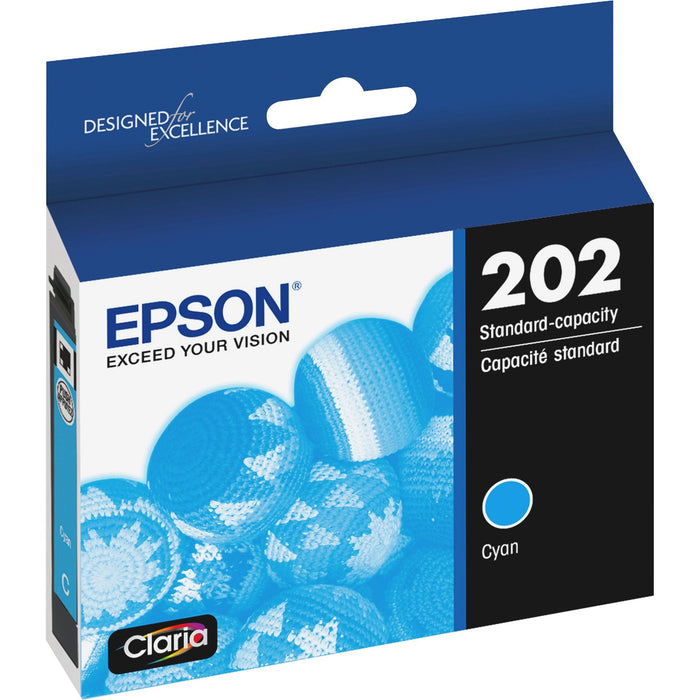 Epson DURABrite Ultra Original Inkjet Ink Cartridge - Cyan - 1 Each - EPST202220S