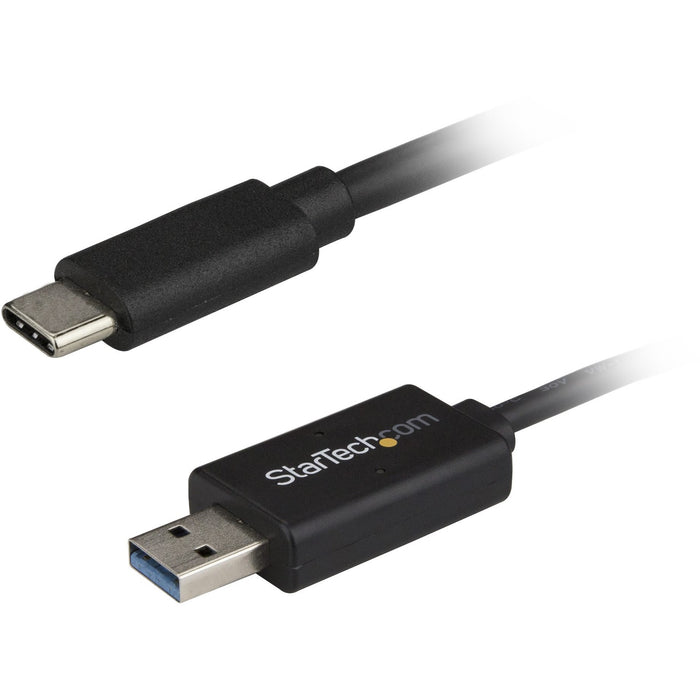 StarTech.com USB C to USB 3.0 Data Transfer Cable - Mac / Windows - Windows Easy Transfer Cable - Mac Data Transfer - 2m (6ft) - STCUSBC3LINK