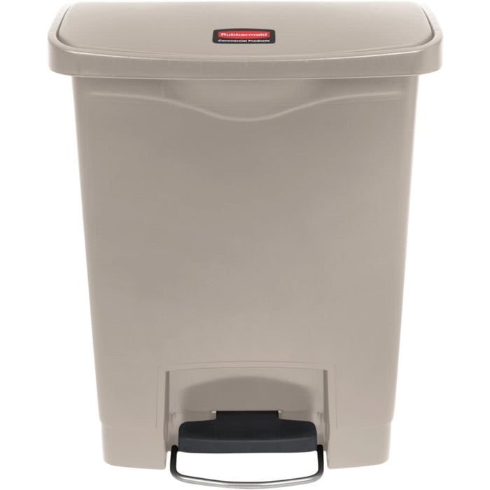 Rubbermaid Commercial 8G Slim Jim Front Step Container - RCP1883456