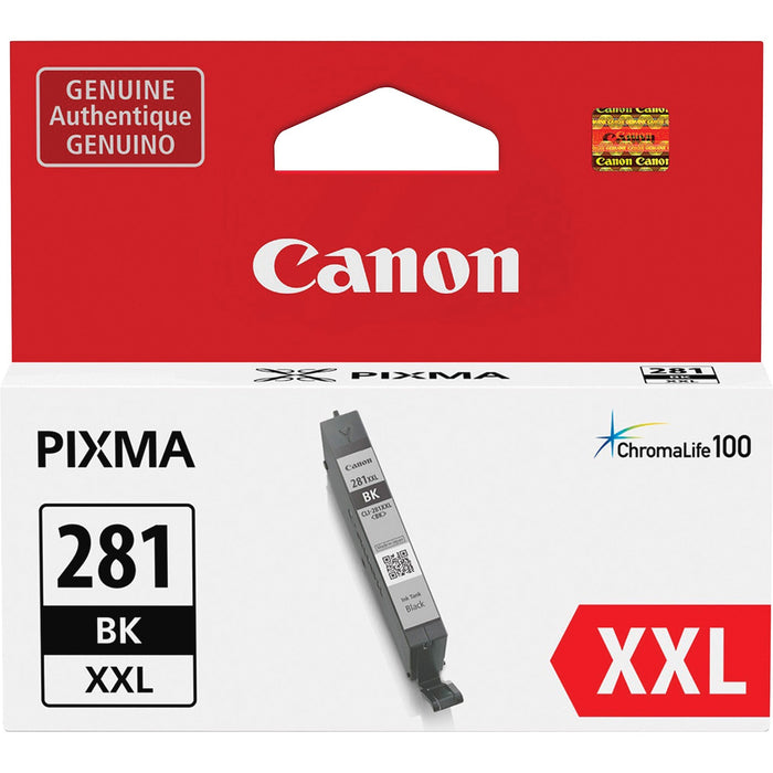 Canon CLI-281 XXL Original Inkjet Ink Cartridge - Black - 1 Each - CNMCLI281XXLBK