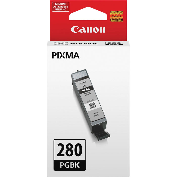 Canon PG-280 Original Inkjet Ink Cartridge - Black - 1 Each - CNMPGI280PBK