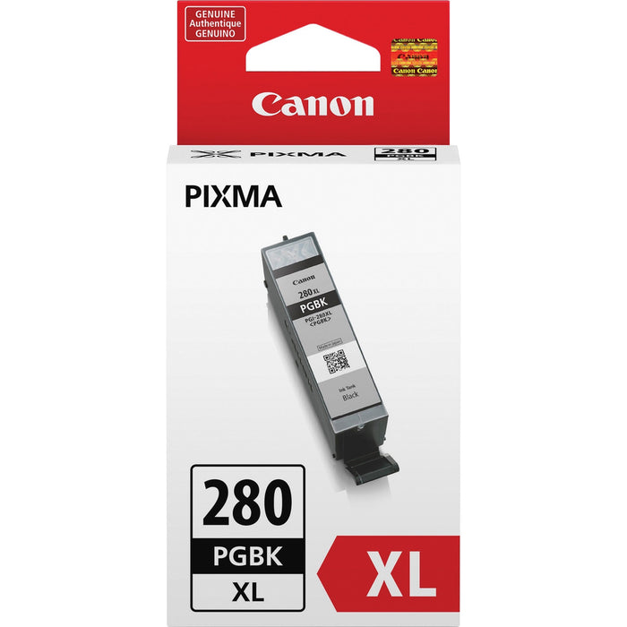 Canon PG-280 XL Original Inkjet Ink Cartridge - Black - 1 Each - CNMPGI280XLPBK