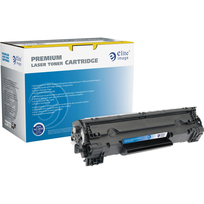 Elite Image Remanufactured MICR High Yield Laser Toner Cartridge - Alternative for HP 83X (CF283X) - Black - 1 Each - ELI76262