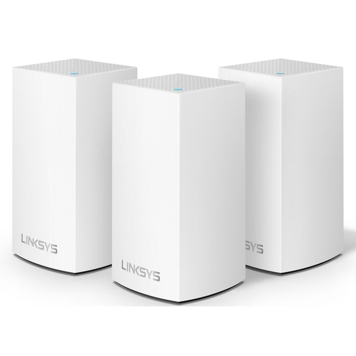 Linksys Velop Intelligent Mesh WiFi System- 3-Pack White (AC1300) - LNKWHW0103