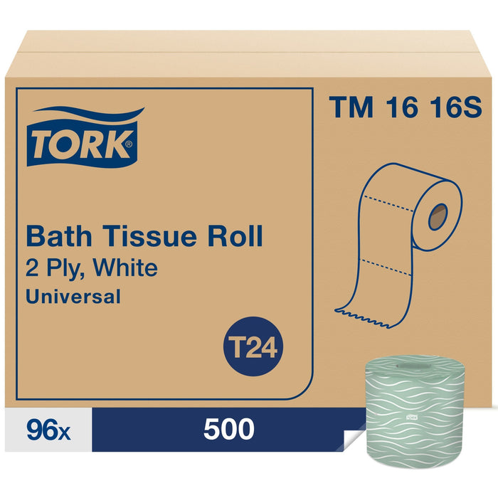 Tork Toilet Paper Roll White T24 - TRKTM1616S