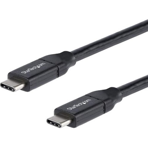 StarTech.com 0.5m USB C to USB C Cable w/ 5A PD - M/M - USB 2.0 - USB-IF Certified - USB Type C Cable - USB C Charging Cable - USB C PD Cable - STCUSB2C5C50CM